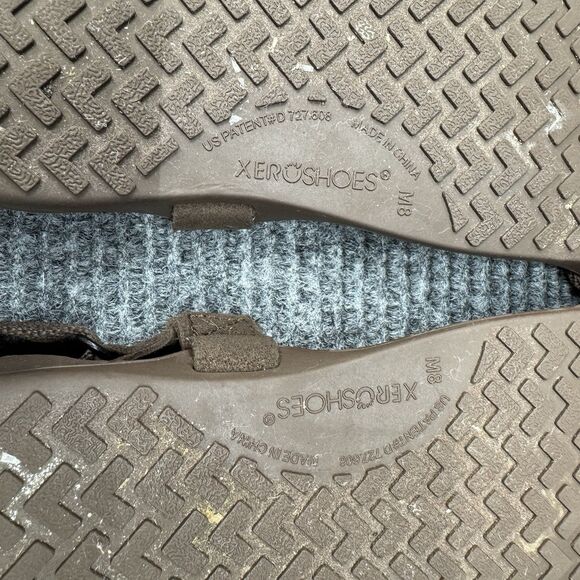 Xero Shoes Z-Trek Minimalist Sandals Mens 8 Brown Strappy Barefoot Packable - Picture 6 of 7